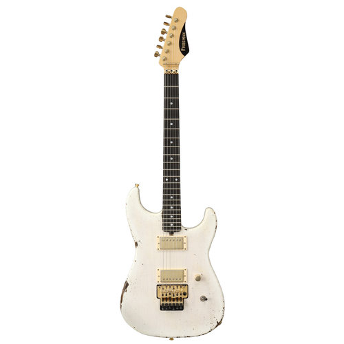 גיטרה חשמלית לבנה + ארגז FRIEDMAN CALI-SMEFG-G0G-NK42-C FLOYD ROSE