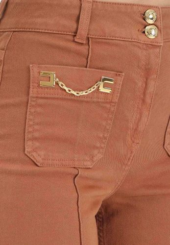 Elisabetta Franchi chain-detail Jeans