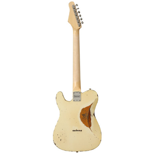 גיטרה חשמלית לבנה עם נקודות שחורות + ארגז FRIEDMAN VINTAGE T-AMRHN-909-MNQ52-V1B3