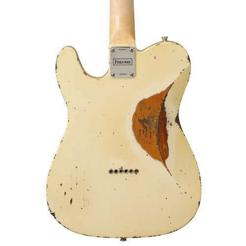 גיטרה חשמלית לבנה עם נקודות שחורות + ארגז FRIEDMAN VINTAGE T-AMRHN-909-MNQ52-V1B3