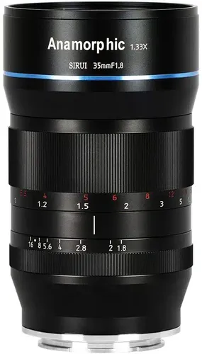 עדשה Sirui 35mm F1.8 Anamorphic 1.33X למצלמות Nikon