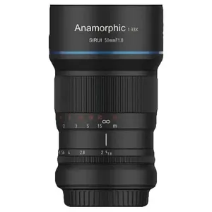 עדשה Sirui 50mm F1.8 Anamorphic 1.33X