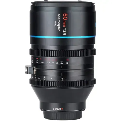 עדשה Sirui 50mm T2.9 Anamorphic 1.6X Full Frame