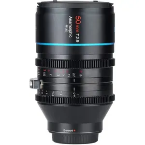 עדשה Sirui 50mm T2.9 Anamorphic 1.6X Full Frame