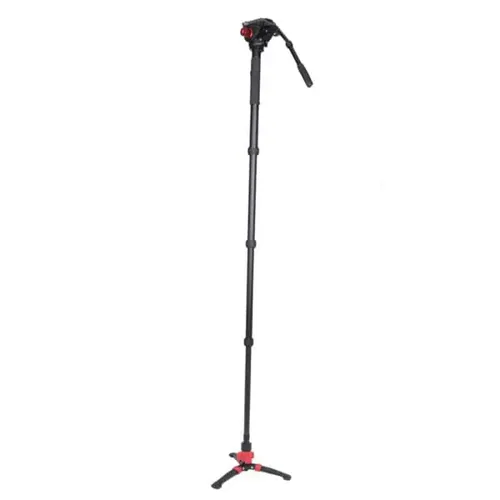 מונופוד אלומיניום עם ראש וידאו מקצועי דגם M3524