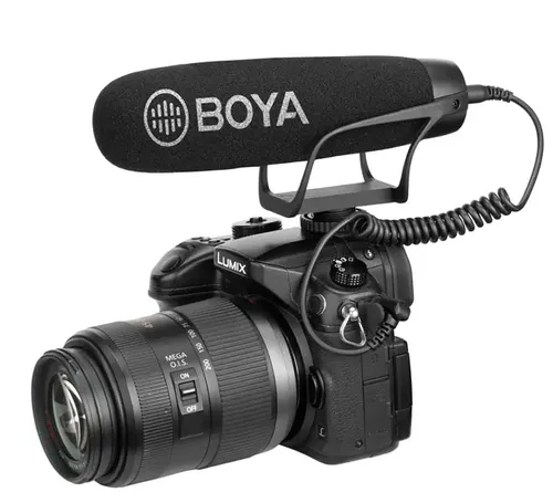 מיקרופון מקצועי לסמארטפון ומצלמות BOYA BY-BM2021