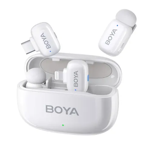 מיקרופון דש אלחוטי מיני Boya Mini