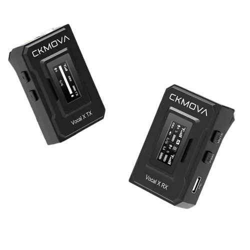 מיקרופון דש אלחוטי לסמארטפון CKMOVA VOCAL X V1