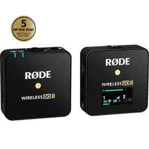 מיקרופון אלחוטי Rode Wireless Go II