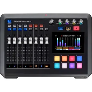 מיקסר הקלטה לפודקאסט TASCAM Mixcast 4