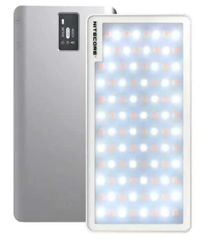 פנס לד מקצועי ו- Power Bank דגם Nitecore SCL10