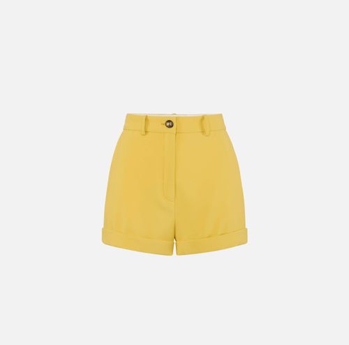 Shorts in lightweight crêpe