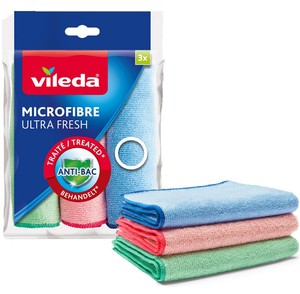 וילדה ULTRA FRESH – מטליות מיקרופייבר – 3 יח