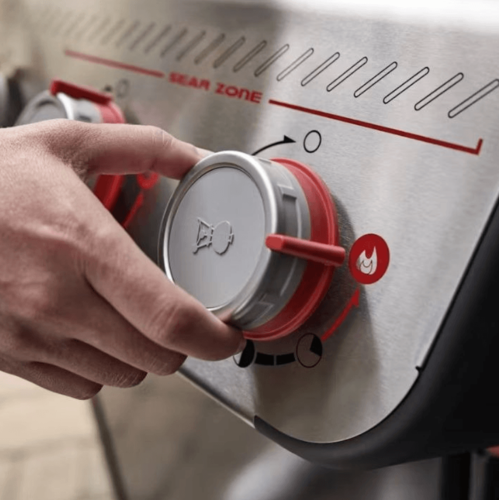 גריל גז Weber Spirit E-335 עם מערכת צריבה Sear Zone וכירת צד - ובר