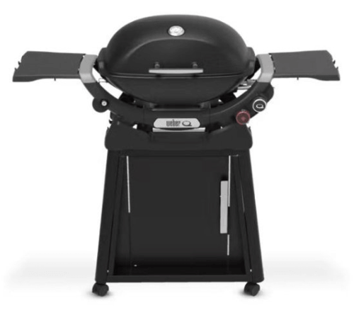 גריל גז 2 מבערים עם עגלה 18,000 BTU דגם +Q2800N מבית Weber