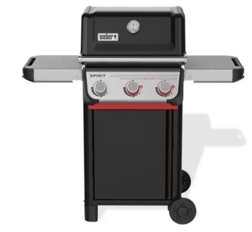 ריל גז 3 מבערים Weber Spirit E-325 Black – עוצמה של 31,000 BTU 