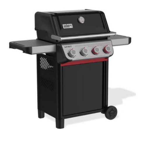גריל גז 4 מבערים Weber Spirit E-425 Black – חווית אירוח בעוצמה של 48,000 BTU