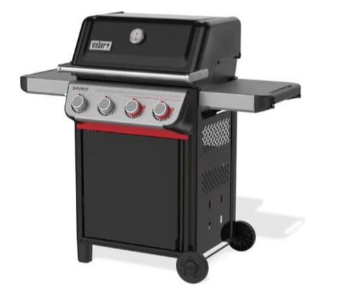 גריל גז 4 מבערים Weber Spirit E-425 Black – חווית אירוח בעוצמה של 48,000 BTU