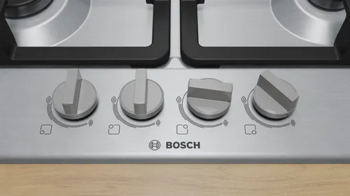 כיריים גז בוש Bosch PGH6B5K90 נירוסטה דגם 2026!!!