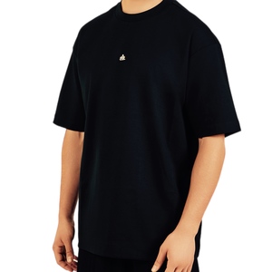 חולצה BALR מידות XS-XXL לגברים בגוון שחור עם לוגו משולש