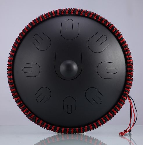 הנדפאן שחור HLURU TAH9-14 Ink Black Handpan Drum 14