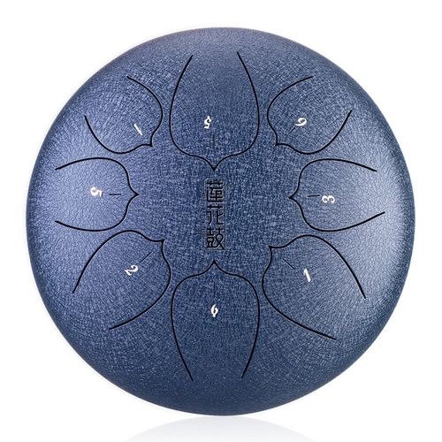 סטיל דראם HLURU THL8-8 Sky Blue Steel Tongue Drum 8