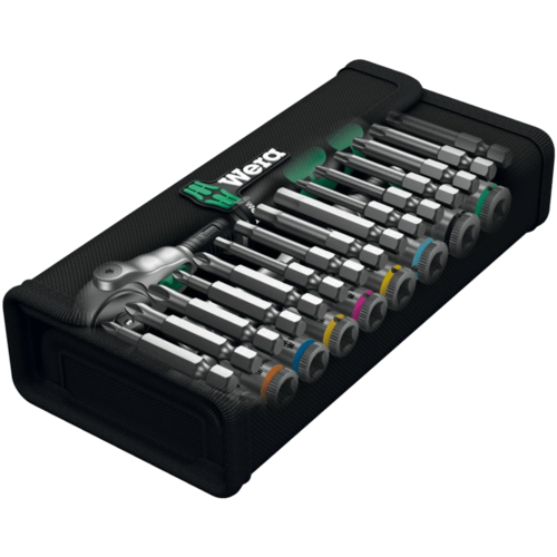 סט ראצ'ט וביטים 1/4 אינץ' 28 חלקים | מטרי – 8100 SA 6 Zyklop Speed Ratchet Set – Wera