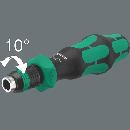 מחזיק ביטים עם ראצ'ט 1/4″ קומפקטי – 838 RA-R M – Wera