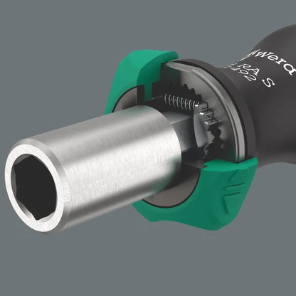 מחזיק ביטים עם ראצ'ט 1/4″ | קומפקטי במיוחד – 838 RA S – Wera