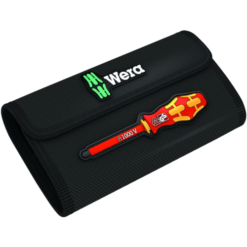 סט מברג ולהבי מבודדים 7 חלקים – Kraftform Kompakt VDE 7 Universal 1 Tool finder – Wera