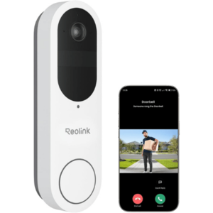 פעמון דלת חכם אלחוטי Reolink Video Doorbell Battery 2K