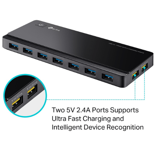 מפצל TP-Link UH720 USB 3.0 7-Port Hub