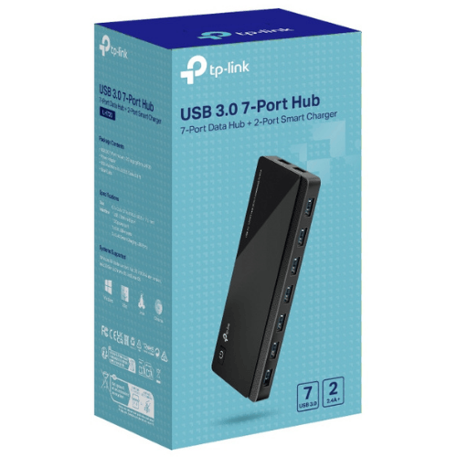 מפצל TP-Link UH720 USB 3.0 7-Port Hub