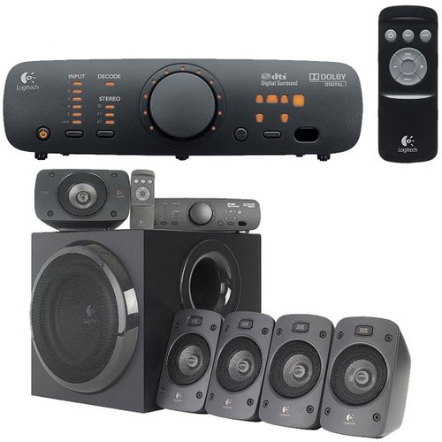 רמקולים למחשב Logitech 5.1 RMS 500W Z906