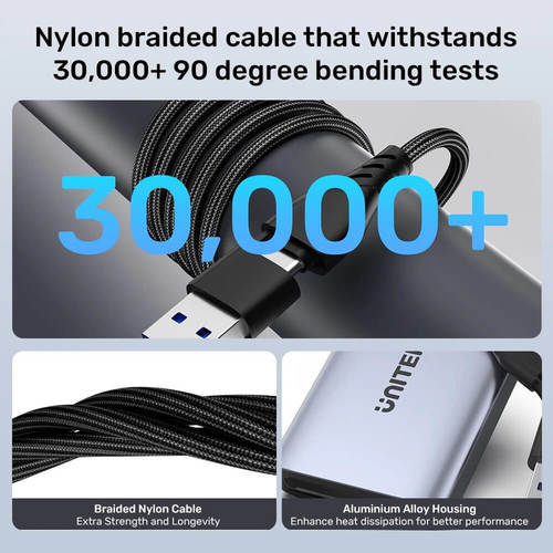 מתאם Unitek USB C/A to Dual HDMI 