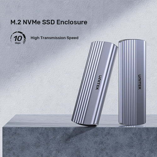 מארז אלומיניום Unitek M.2 PCIe NVME SSD