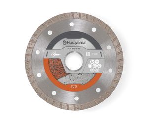 להב יהלום 115 מ"מ טורבו S35 לשימוש כללי HUSQVARNA
