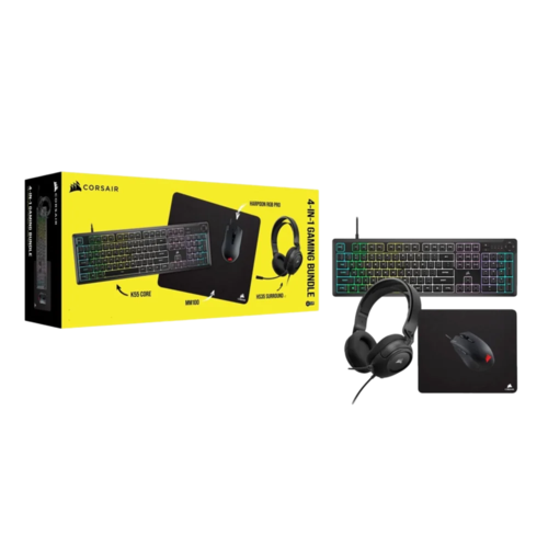 מארז גיימינג CORSAIR 4 In 1 Gaming Bundle