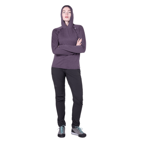 GLACE WMN HOODED TOP