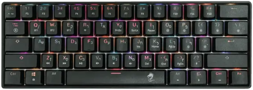 מקלדת גיימינג מיני מכאנית אלחוטית DRAGON MMK61