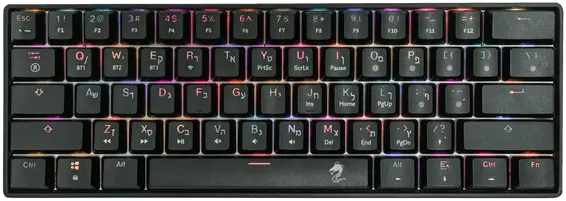 מקלדת גיימינג מיני מכאנית אלחוטית DRAGON MMK61