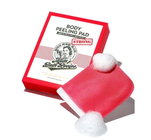 כפפות פילינג Mom's Bath Recipe Body Peeling Pad Original Red Strong 25ml