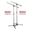 SD261 סטנד מיקרופון איכותי ממתכת לבמה ולאולפן SOUNDKING