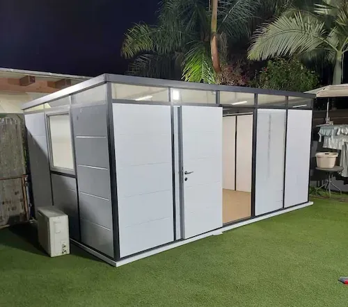 מחסן גינה פנל מבודד אוורסט 5.00X3.00