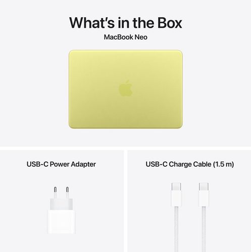 מחשב נייד Apple MacBook Neo 13 A18 Pro Z1TQ0005K אפל