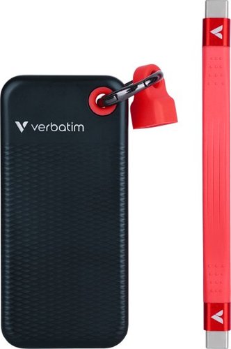 כונן חיצוני Verbatim Pocket SSD 1TB USB 3.2 Gen.2- כתום