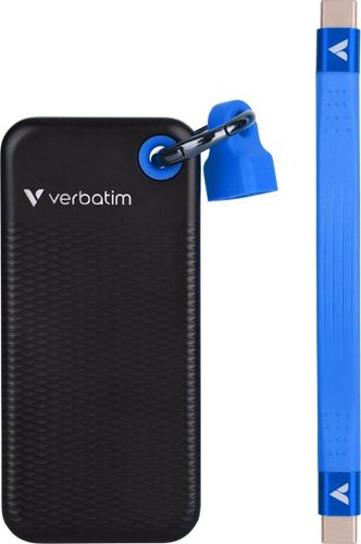 כונן חיצוני Verbatim Pocket SSD 1TB USB 3.2 Gen.2- כחול