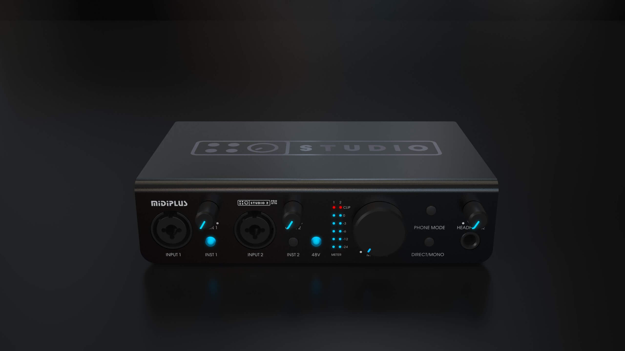 כרטיס קול MiDiPlus Studio 2 Pro OTG Gen 2