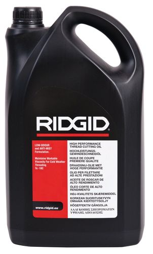 גלון שמן הברגות 5 ליטר RIDGID