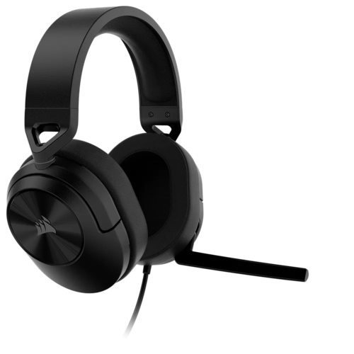 אוזניות גיימינג CORSAIR HS55 STEREO – שחור